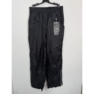 Outdoor Ventures Soft Shell Hiking Pants Size Medium Insulated Durable BLACK New